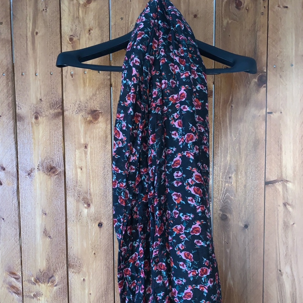 Floral scarf